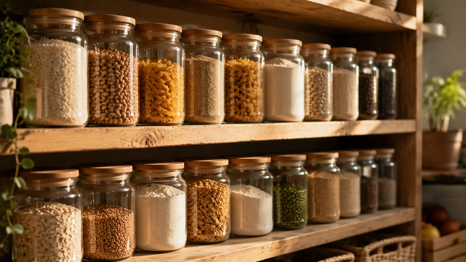 Cómo guardar alimentos para que duren más en la despensa