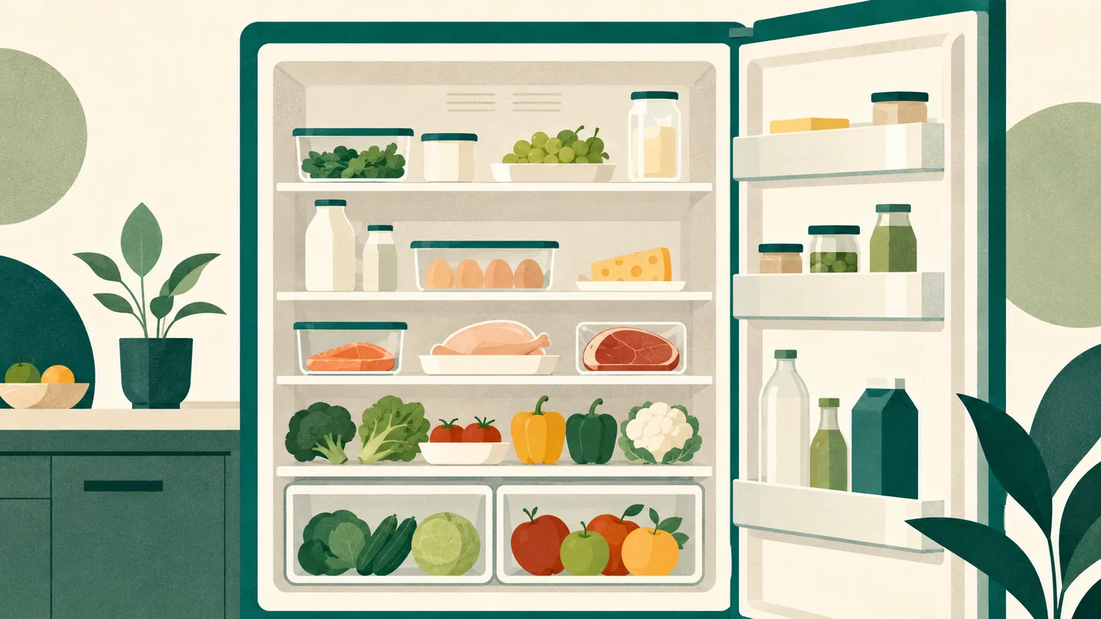 Cómo organizar el refrigerador para gastar menos y desperdiciar menos comida