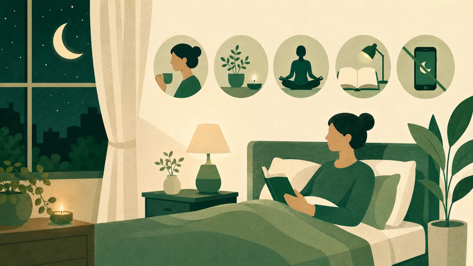 5 hábitos nocturnos que ayudan a dormir mejor sin medicamentos