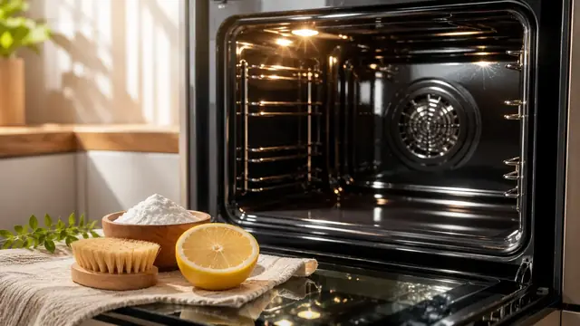 Por que o bicarbonato limpa o forno (e como usar)