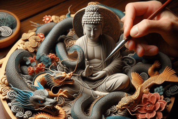 A Arte da Escultura Japonesa: Técnicas Secretas dos Mestres!