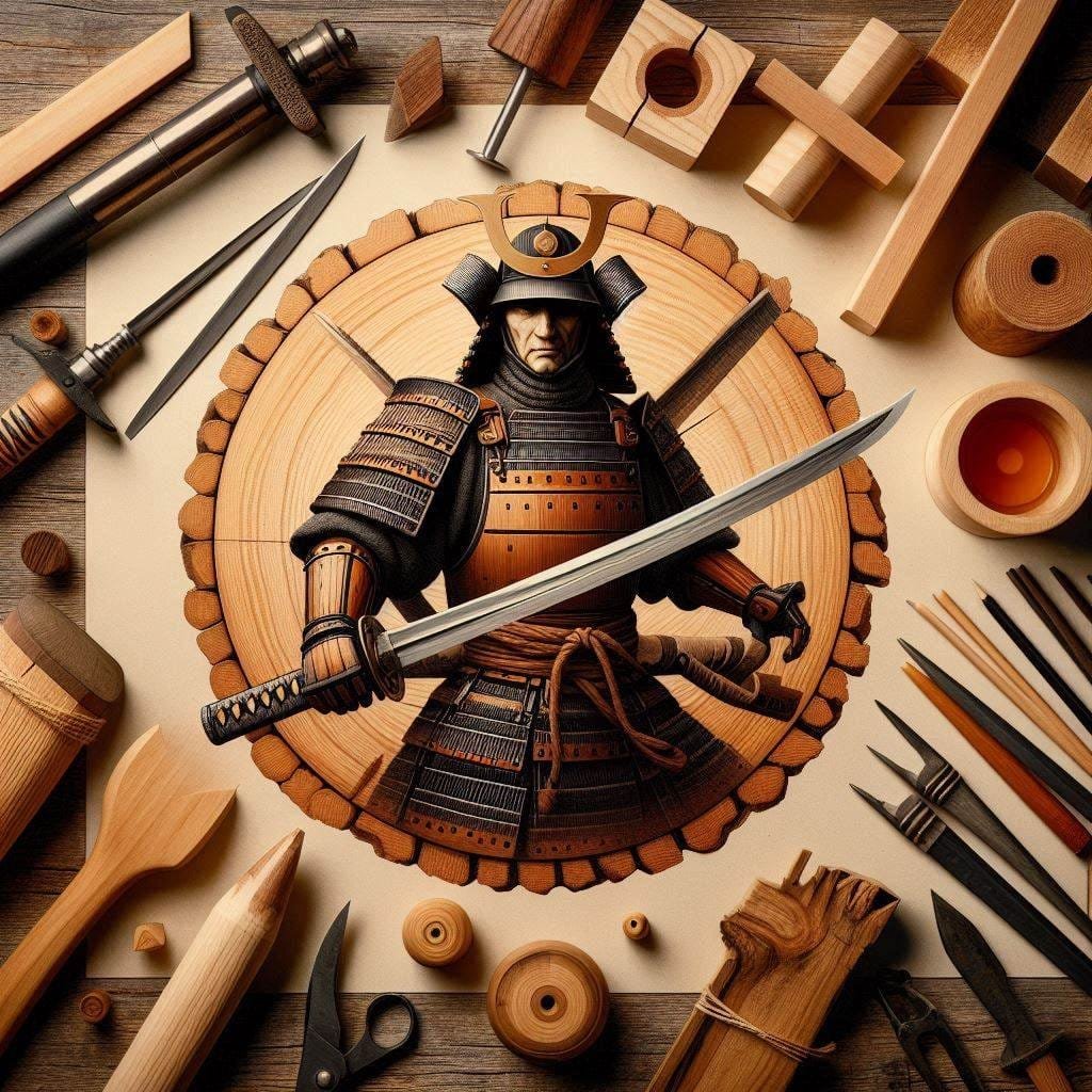 A Arte da Marcenaria Samurai Como a Construção de Espadas Influenciou o Trabalho com Madeira!