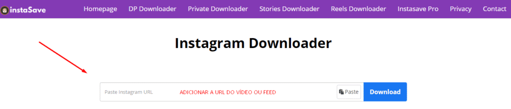 Baixar Vídeo do Instagram